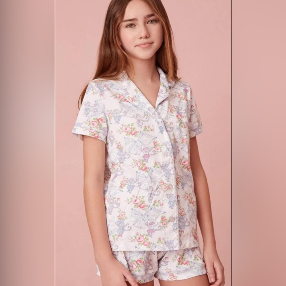 Love shack fancy x roller rabbit pajamas NWT size small
